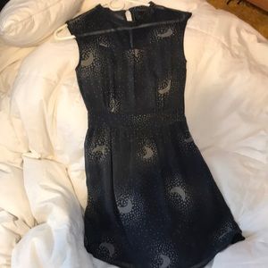 Sheer top moon and stars dress